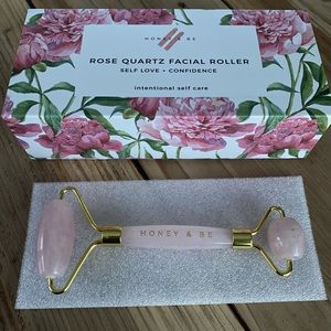 3 for $25 Honey and Be- Rose Quartz Facial Roller